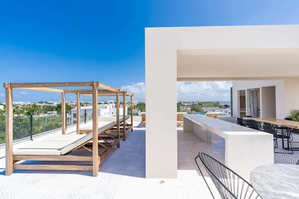 Kaab At The Park*Wifi150 Mbit* A/C,Pool Apartment Playa del Carmen